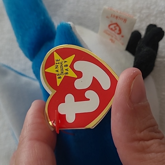 Rare Vintage Ty Beanie Baby Rocket 1997 - Picture 3 of 6